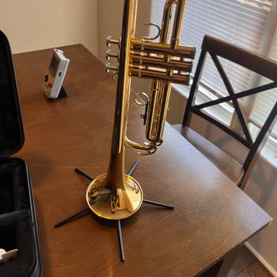 Yamaha YTR-200ADII Advantage Standard Bb Trumpet 2010s - Brass image 3
