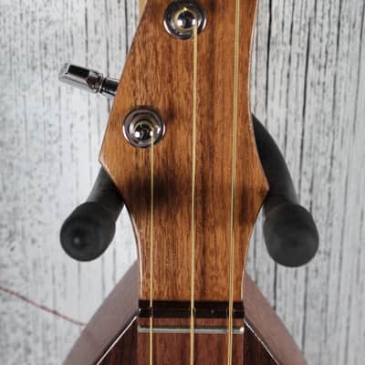 McSpadden 3 String Bass Dulcimer Flathead Hourglass Bass Dulcimer with Gig Bag image 10