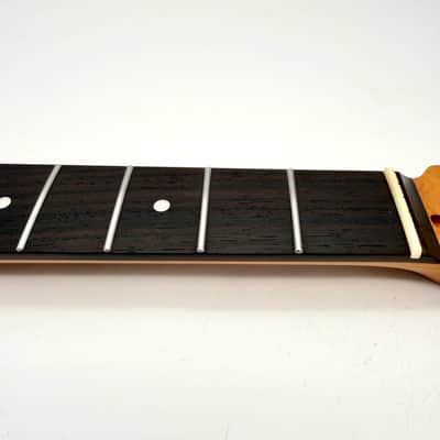 HooDoo Stratocaster Neck Rosewood/Roasted Maple Nitro New hsn6450 image 8