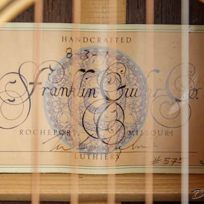 2007 Franklin OM Brazilian Rosewood/German Spruce image 20
