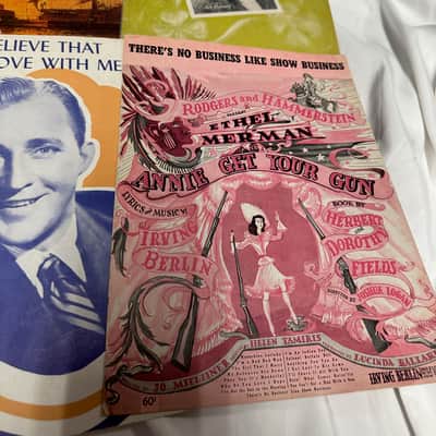 Lot of 17 Old Vintage Sheet Music Connie Francis, Zip-A-Dee-Doo-Dah, Dave Coleman, & More image 5