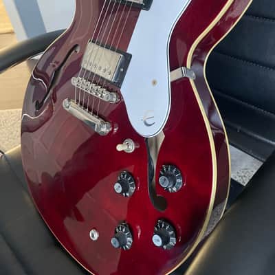 Epiphone Noel Gallagher Signature Riviera 2022 - Present - Dark Wine Red image 8