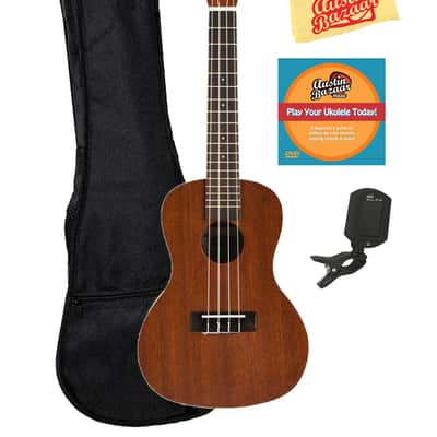 Kala KA-C Satin Mahogany Concert Ukulele w/ Gig Bag image 1