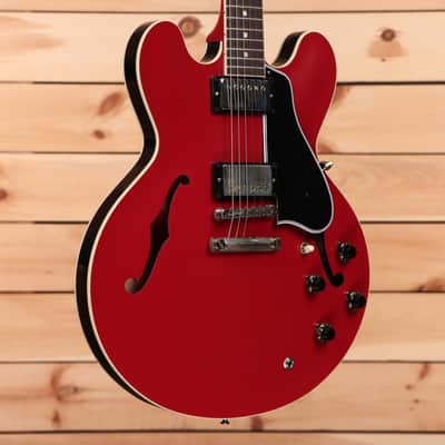 Gibson PSL 1959 ES-335 Ultra Light Aged - Cardinal Red/Black-A930390 image 1