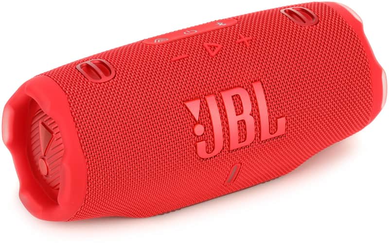 JBL Charge 6 Portable Waterproof Bluetooth Speaker - Red image 1
