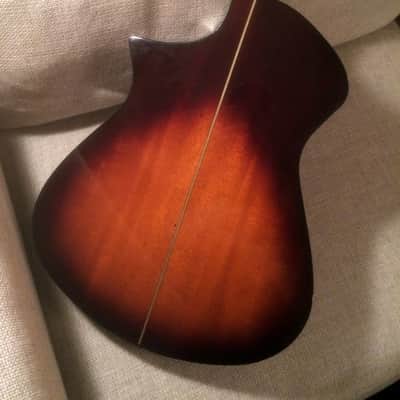 Alvarez AV2-SB  Baritone Acoustic Guitar Yairi Japan MTD / Veilette Designed image 3