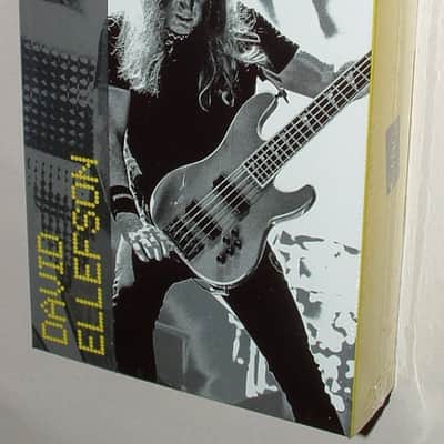EMG David Ellefson Signature 5 string Active Bass Pickup Set~Black~4 Inch~USA~Brand New image 5