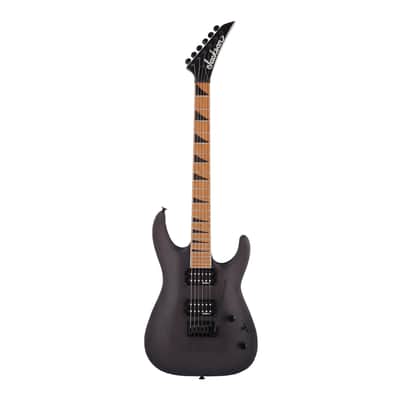 Jackson JS Series Dinky Arch Top JS24 DKAM Electric Guitar with Caramelized Maple Neck (Black Stain) image 1