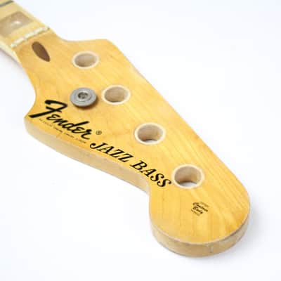 1974-1975 Vintage Fender Jazz Bass 4-Bolt NECK Maple Fretboard American JazzBass 1970's image 7