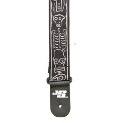 Planet Waves #50JS01 - 50mm Joe Satriani Strap, Skull 'n Bones image 2