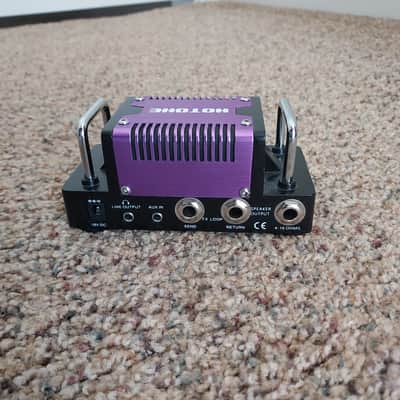 Hotone Nano Legacy Purple Wind 5-Watt Guitar Head 2010s - Black image 2