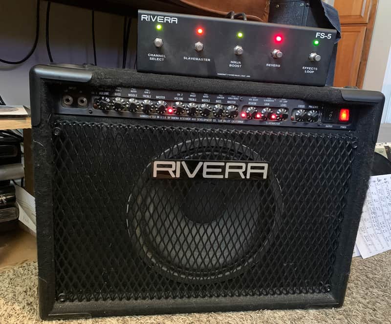 Rivera M100 100 WATT 12” Combo Amp W FS-1 Footswitch imagen 1