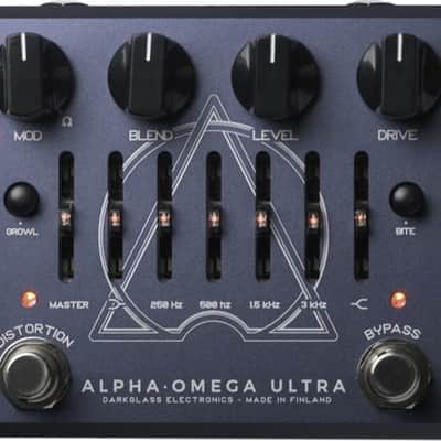 Darkglass Alpha Omega Ultra V2 Preamp/Distortion/DI Bass Effects Pedal image 1