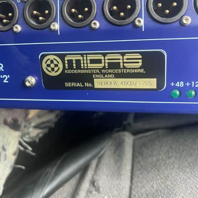 Midas Verona 480 Console; NO CASE, message to NEGOTIATE image 4