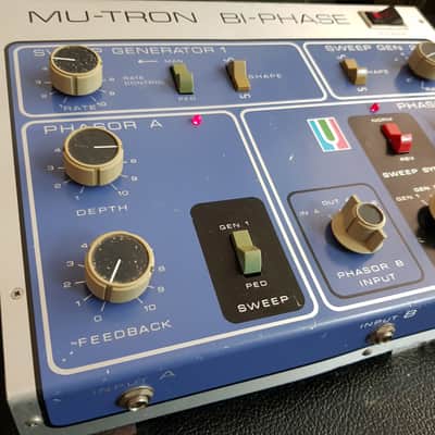 Mu-Tron Bi-Phase 1970s - Blue full working image 3