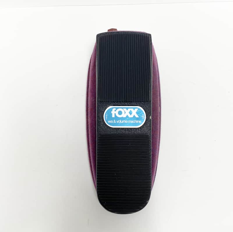 1970s fOXX Wa & Volume Machine by Ridinger Associates Inc. — Vintage Wah / Volume Pedal - Purple image 1