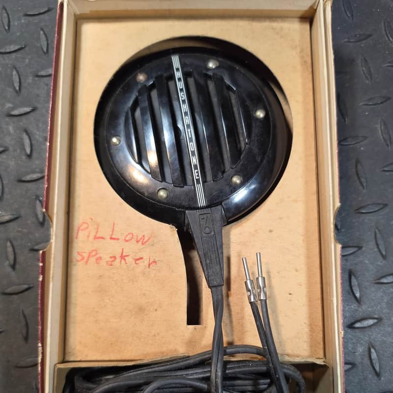 Rare BRUSH "Hushtone" BA-303 Pillow Speaker w/box image 1