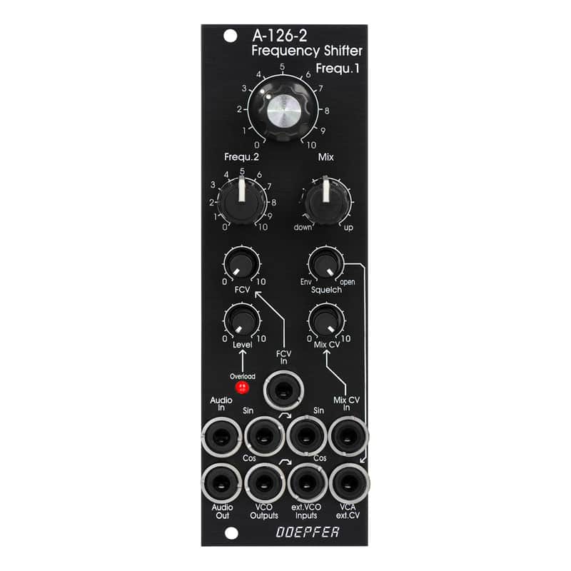Doepfer A-126-2V Frequency Shifter Eurorack Module (Black) image 1