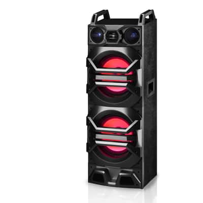 Technical Pro Dual 10" 3000w Home Theater Bluetooth Speakers w/USB/SD/LED+Mic image 4