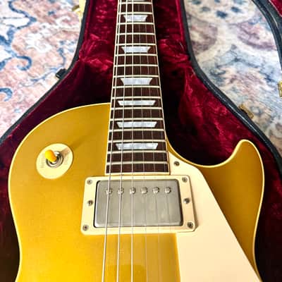2002 Gibson Les Paul "R7 GOLDTOP" Historic Collection + OHSC (CUSTOM SHOP) image 12