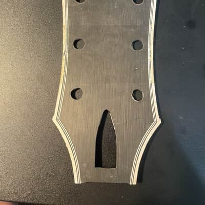 GIBSON LES PAUL CUSTOM ORIGINAL NOS SPLIT DIAMOND HEADSTOCK OVERLAY-VENEER image 2