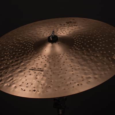 Zildjian 22" K Constantinople Thin Ride Overhammered image 2