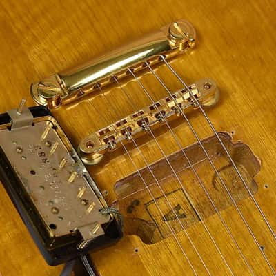 Gibson 1983 '58 Reissue Korina Explorer, Inked Serial Number, Natural image 10
