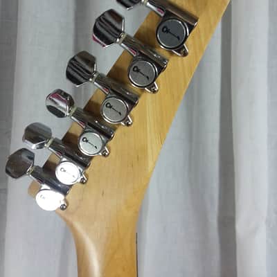 Charvette 100 by Charvel - 1990 Neon Orange image 5