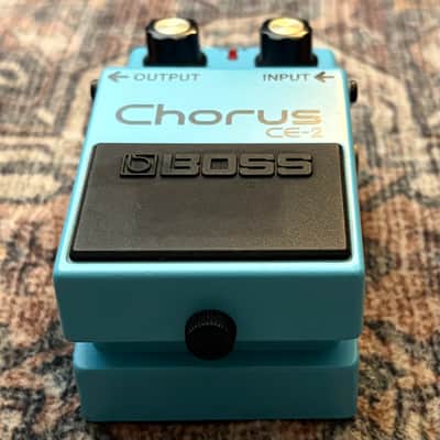 1986 Boss CE2 Chorus Vintage Green Label MIJ Made In Japan Guitar Effect Pedal! image 2