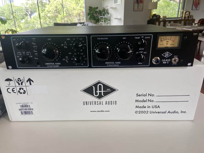 2025 Universal Audio LA-610 MkII Tube Channel Strip image 1