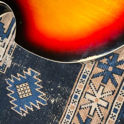 1970s Ventura Violin Bass Japan Sunburst FujiGen Teisco MIJ Hollow Body image 17