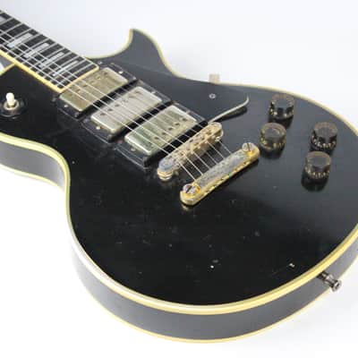 1979 Vintage Gibson Les Paul Custom 3-Pickup "Black Beauty" All Original Ebony 1970's OHSC Manual image 8