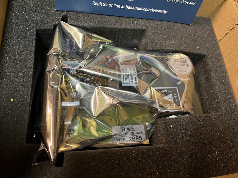 BAE 312A 500 Series Mic Pre / DI Module Amp New 312 A BAE 2015 OP AMP //ARMENS// image 1