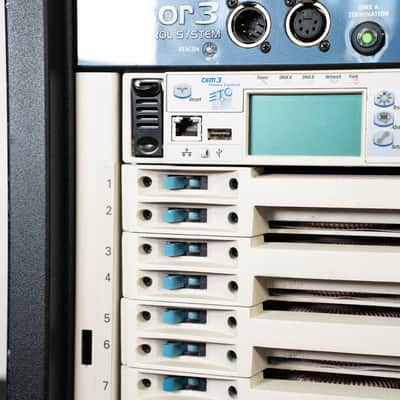 ETC SP-1220V Sensor Dimmer Rack w/ CEM3 Control Module & six D20 Modules CG00WSK image 7