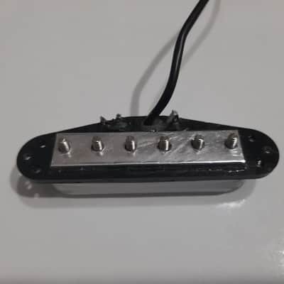MINI P90 Mk III - Handmade Strat sized Neodymium COIL TAP Pickup for Bridge position. image 7