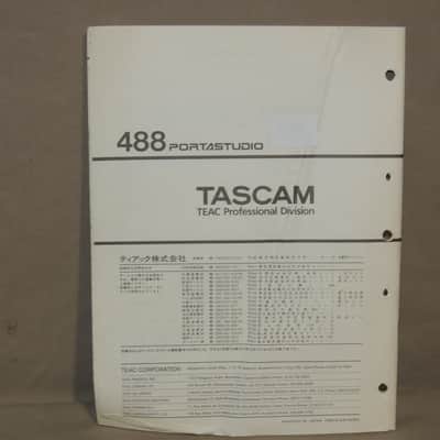 TASCAM 488 Portastudio Service Manual [Three Wave Music] image 2