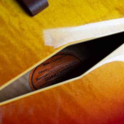 Gibson Trini Lopez Custom 1965 (1 of 45!) - Cherry Sunburst image 15