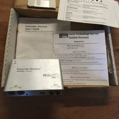 All Original 1990s Timecode machine  by Opcode systems, Made USA image 3