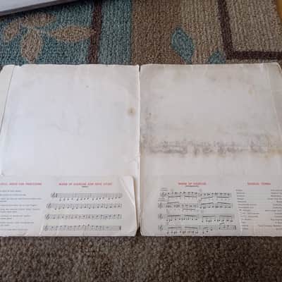Vintage 1967 Fender Student Lesson Folder! Extremely Rare, Original Case Candy! image 3