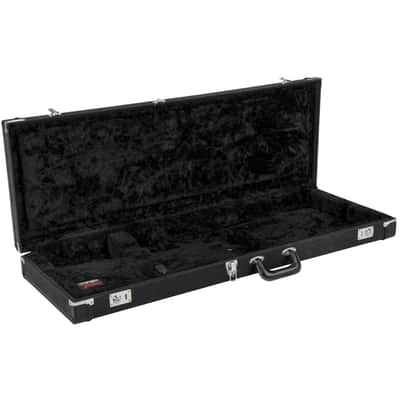 Fender X Wrangler Denim Strat / Tele Hardcase - Black image 2