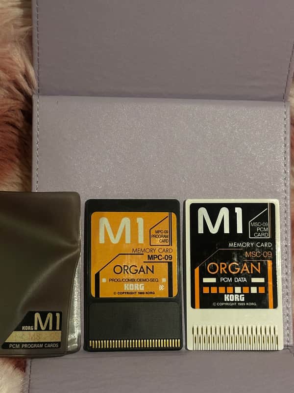KORG M1 MPC-OEX メモリーカード Korg M1 MPC-00P PROG/COMBI Memory Card Used from Japan | eBay