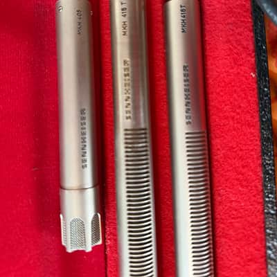 4 ( four ) Sennheiser MKH microphones + PSU / SUPERB sound!! image 6