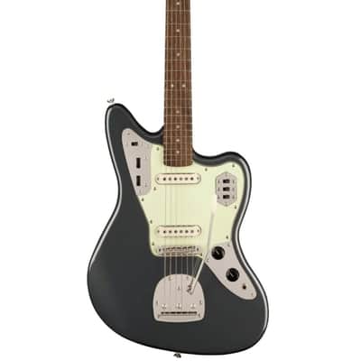 Brand New Fender Squier Classic Vibe '60s Jaguar in Charcoal Frost Metallic image 1