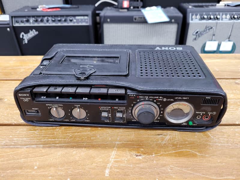 Sony TCM-5000 Professional Cassette Recorder - Black | Reverb