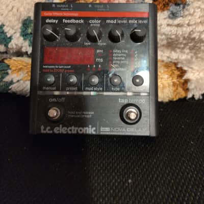 t.c. electronic Nova Delay エフェクター TC Electronic Nova Delay Pedal - YouTube