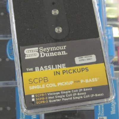 Seymour Duncan NO LOGO Quarter Pound Single Coil P-Bass Pickup SCPB-3