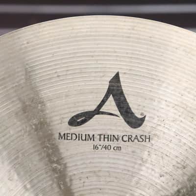 Zildjian 16" A Series Medium Thin Crash Cymbal image 2