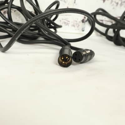 Lot of Four - 3 pin XLR Low Impedance Microphone Cables image 4