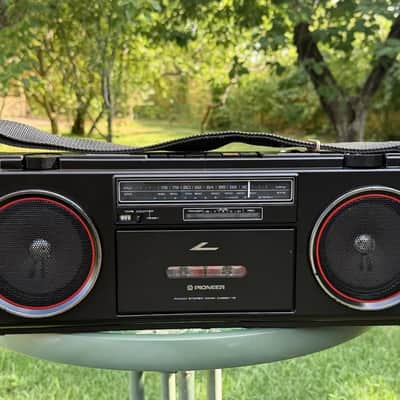 Pioneer SK-200BK Rare Vintage MINT Boombox Tested Hi-Fi Cassette Japan Warranty image 2