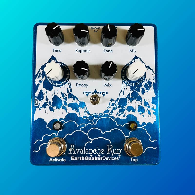 EarthQuaker Devices Avalanche Run Stereo Reverb & Delay with Tap Tempo V2